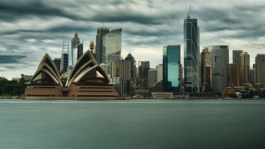 Sydney Opera House and skyline, Australia